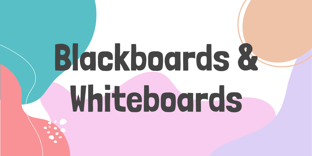 Blackboards & Whiteboards - Coreldove Category