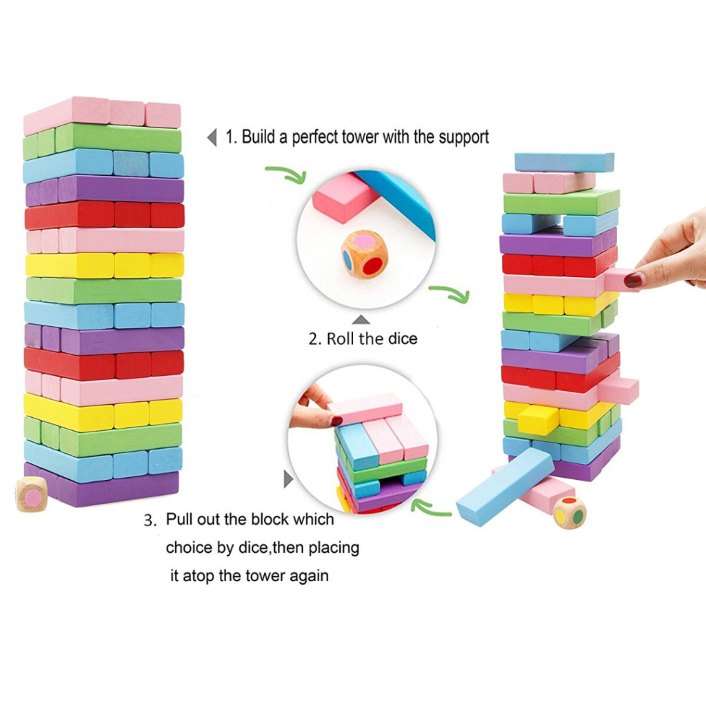 Jenga Games Details - Coreldove Product Images