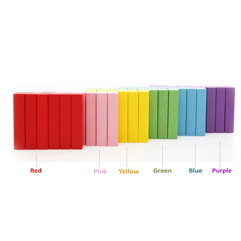 Jenga colours arranged - Coreldove - Product Images