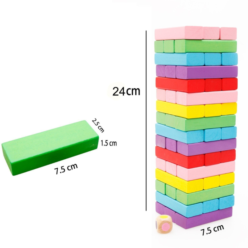 Jenga size - Coreldove