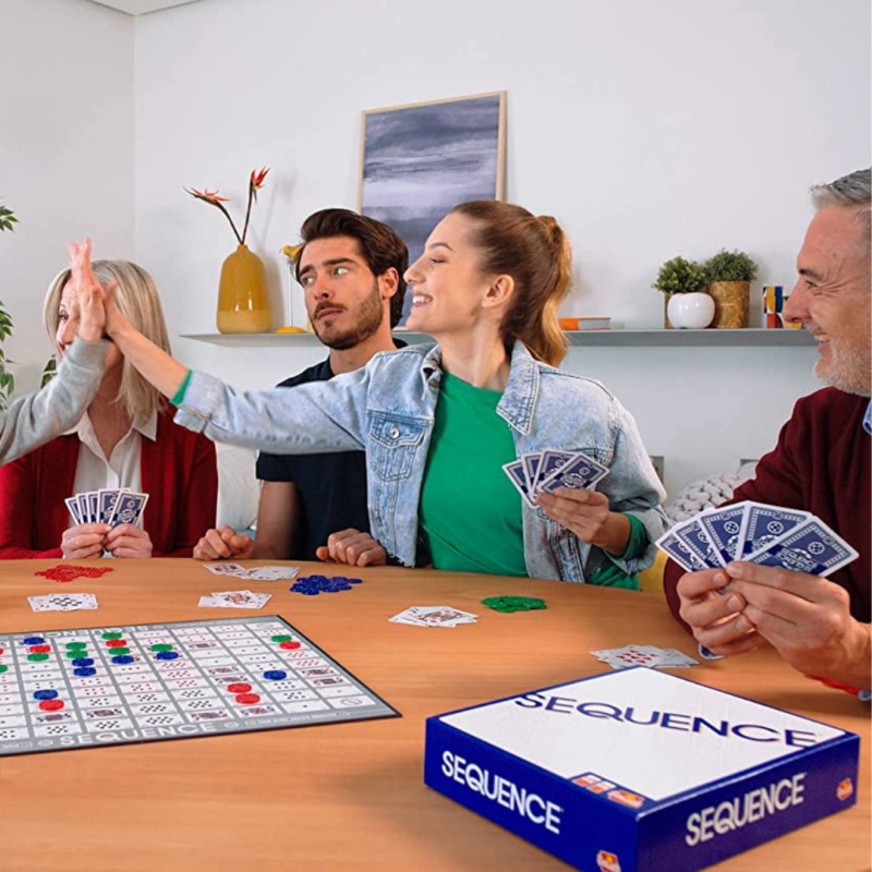 Sequence Board Game - Family Time - 2