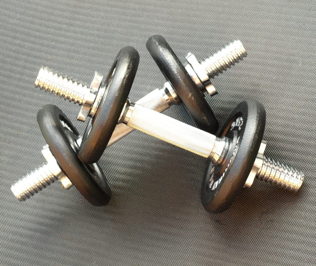pair of dumbbells, dumbbells, weight plates, weight training, fitness, close up, muscle training, gym, weight lifting, dumbbells, gym, gym, gym, gym, gym, weight lifting, weight lifting